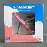 Northeastern Boeing 727-100 N356QS Pink Aviation AV4721004 Scale 1:400