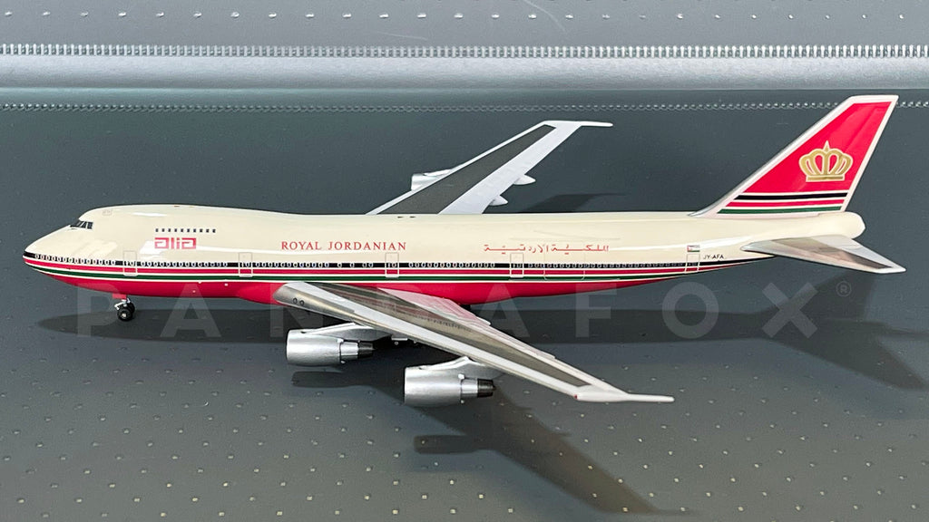 Royal Jordanian Airlines Boeing 747-200 JY-AFA Aviation AV4742002 Scale  1:400