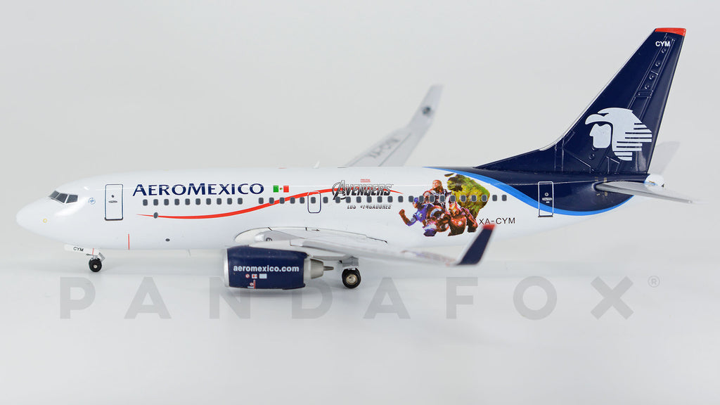 Aeromexico Boeing 737-700 XA-CYM The Avengers Aviation BBOX737AV1 Scale 1:200
