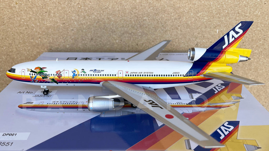 Japan Air System DC-10-30 JA8551 Peter Pan Aviation BBOXDP001 DP001 Scale 1:200