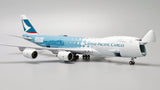 Cathay Pacific Cargo Boeing 747-8F Interactive B-LJA Hong Kong Trader JC Wings EW4748005 Scale 1:400