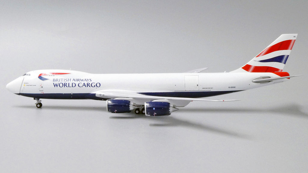 British Airways World Cargo Boeing 747-8F Interactive G-GSSE JC Wings  EW4748008 Scale 1:400