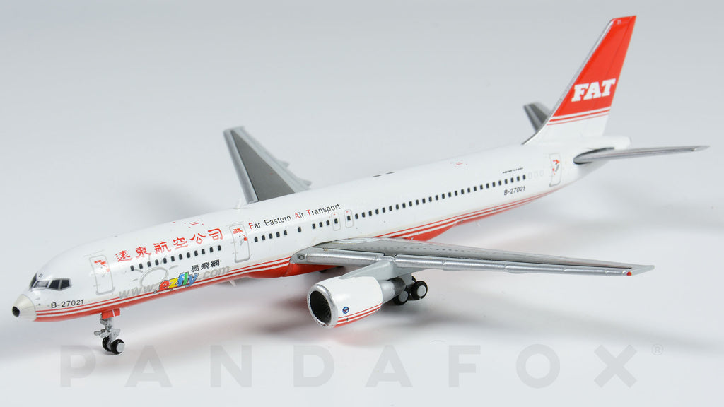 Far Eastern Air Transport Boeing 757-200 B-27021 ezfly JC Wings EW4752004 Scale 1:400