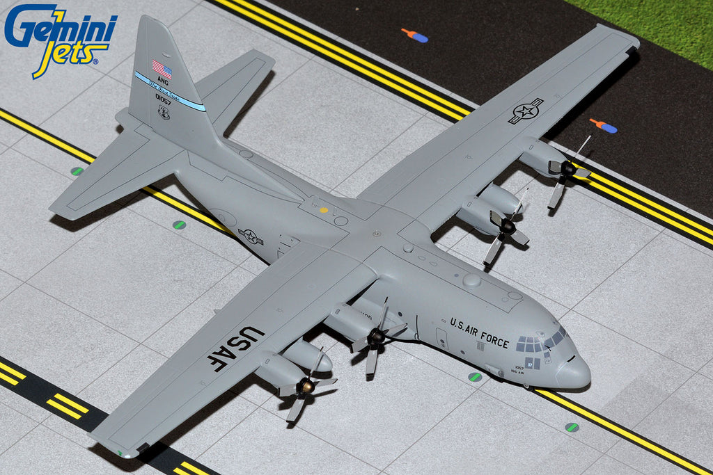 USAF Lockheed C-130H 90-1057 Delaware ANG GeminiJets G2AFO1064 Scale 1:200