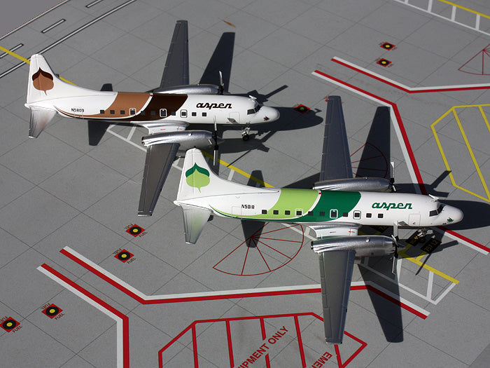 Aspen Airways Convair CV-580 N5809 N5818 2-Piece Set GeminiJets G2ASP277 Scale 1:200