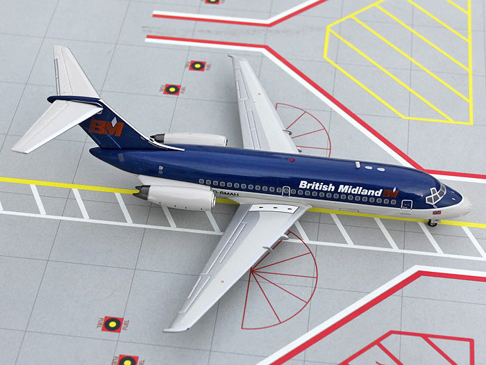 British Midland International DC-9-14 G-BMAH GeminiJets G2BMI072 Scale 1:200
