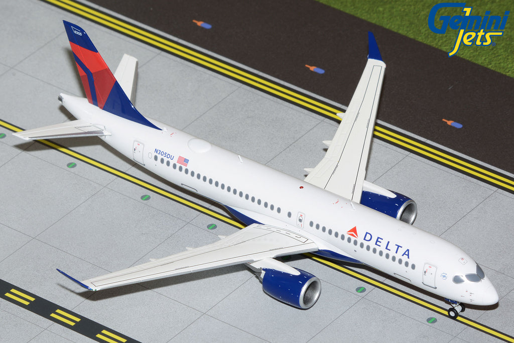 Delta Airbus A220-300 N305DU GeminiJets G2DAL1113 Scale 1:200