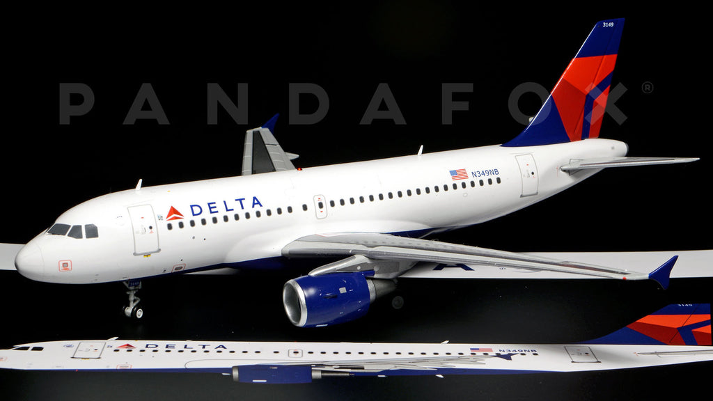 Delta Airbus A319 N349NB GeminiJets G2DAL441 Scale 1:200