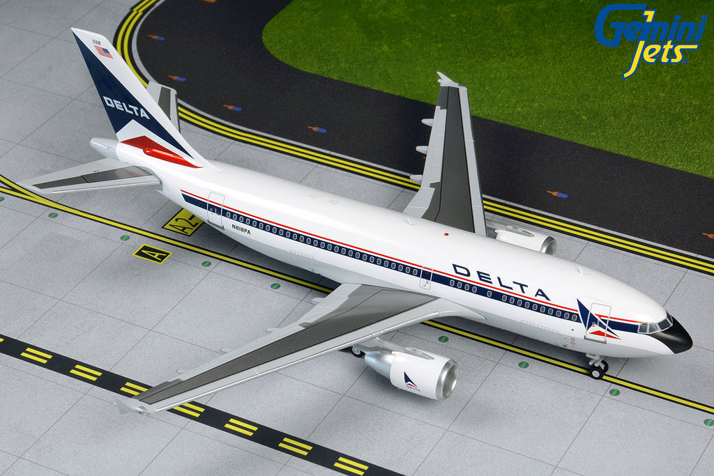 Delta Airbus A310-300 N818PA GeminiJets G2DAL860 Scale 1:200