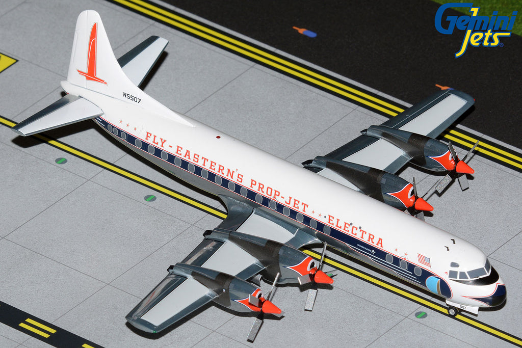 Eastern Airlines Lockheed L-188 N5507 GeminiJets G2EAL1029 Scale 1:200