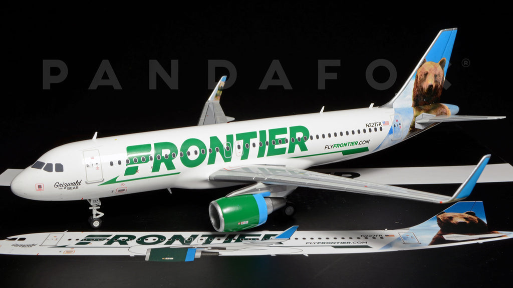 Frontier Airlines Airbus A320 N227FR "Griswald the Bear" GeminiJets G2FFT514 Scale 1:200