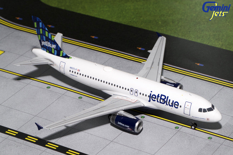 JetBlue Airbus A320 N537JT GeminiJets G2JBU662 Scale 1:200