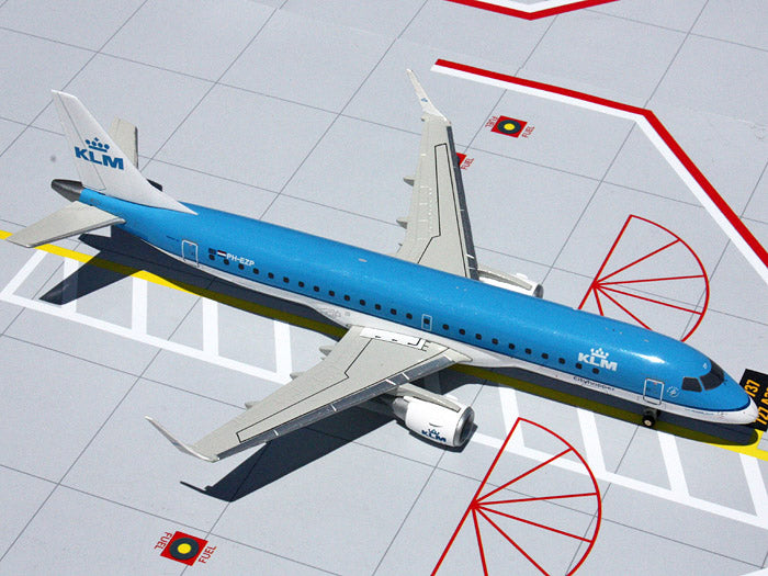 KLM Cityhopper Embraer E-190 PH-EZP GeminiJets G2KLM340 Scale 1:200