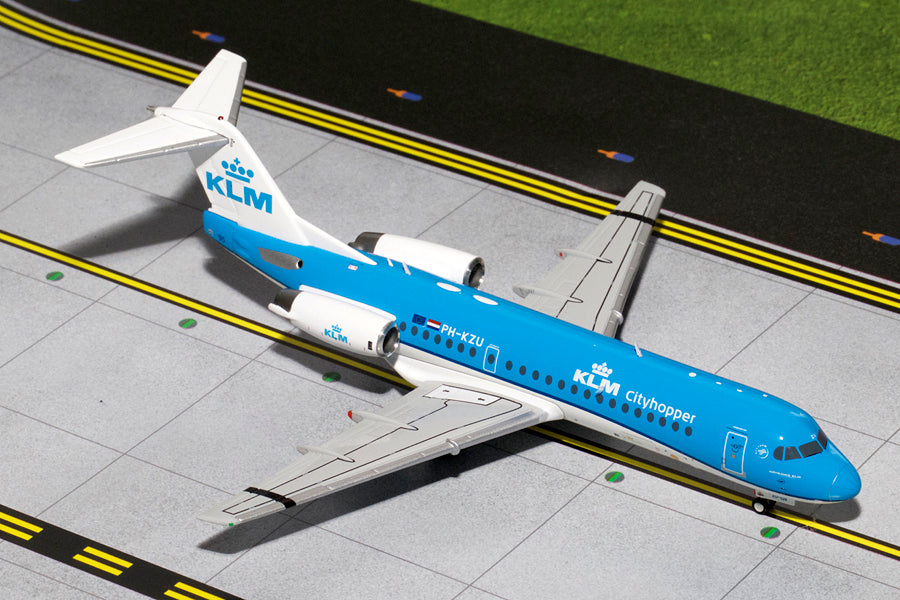 KLM Cityhopper Fokker 70 PH-KZU GeminiJets G2KLM564 Scale 1:200