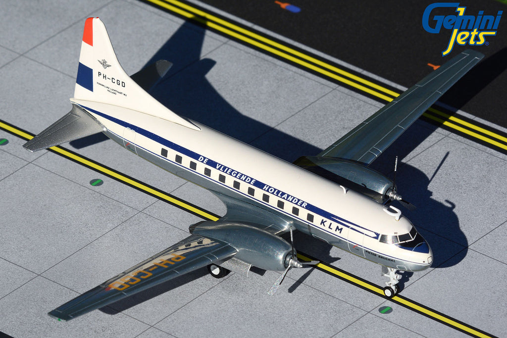 KLM Convair CV-340 PH-CGD GeminiJets G2KLM846 Scale 1:200