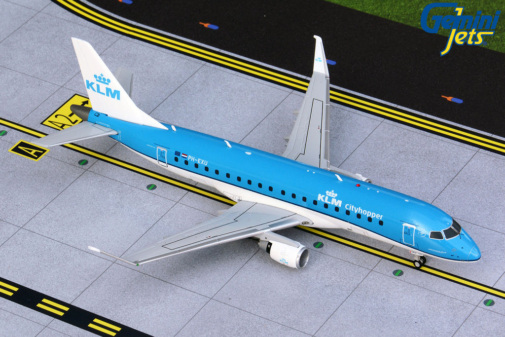 KLM Cityhopper Embraer E-175 PH-EXU GeminiJets G2KLM856 Scale 1:200