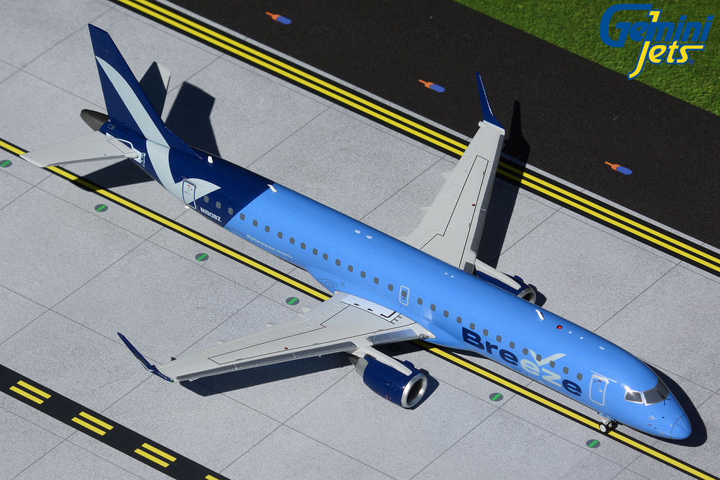 Breeze Airways Embraer E-195 N190BZ GeminiJets G2MXY1052 Scale 1:200