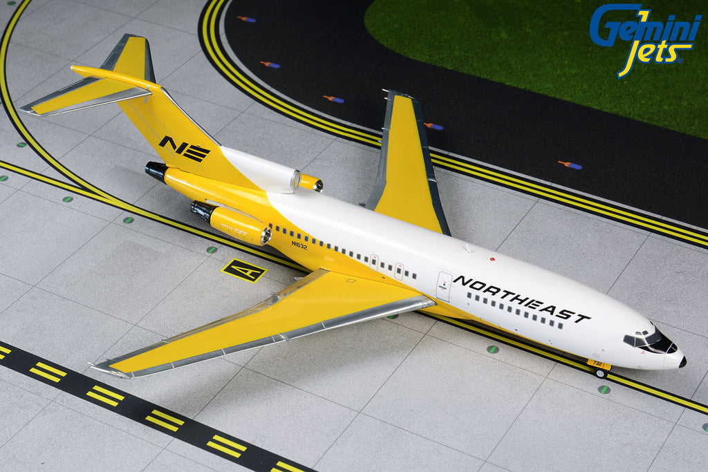 Northeast Airlines Boeing 727-100 N1632 GeminiJets G2NEA828 Scale 1:200