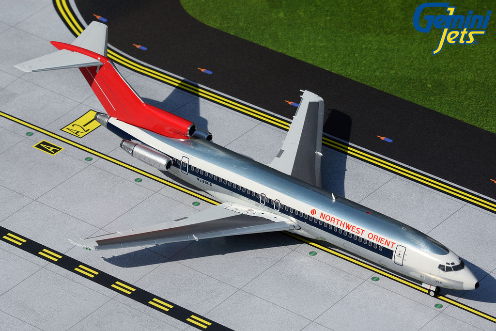 Northwest Orient Boeing 727-200 N298US GeminiJets G2NWA334 Scale 1:200