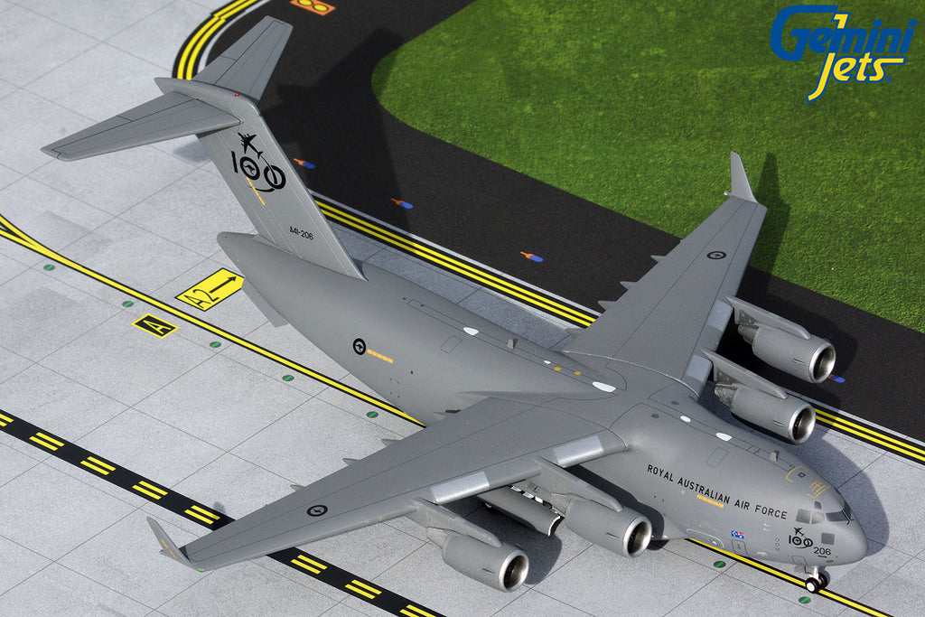 Royal Australian Air Force Boeing C-17 A41-206 GeminiJets G2RAA992 Scale 1:200
