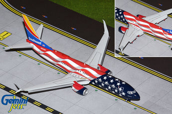 Southwest Boeing 737-800 Flaps Down N500WR Freedom One GeminiJets G2SWA1042F Scale 1:200