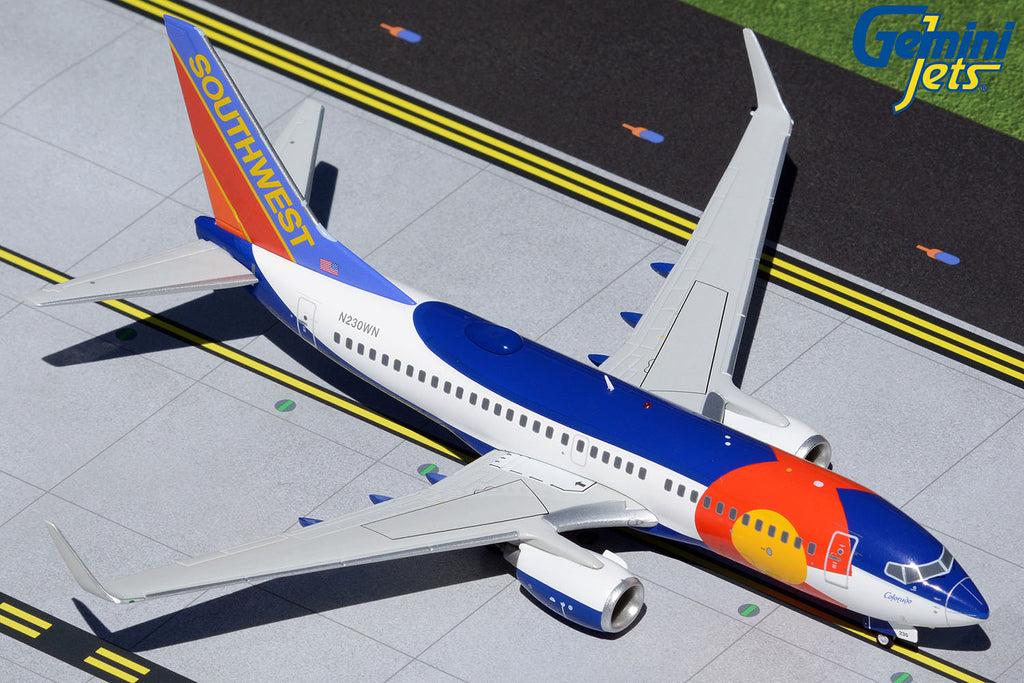 Southwest Boeing 737-700 N230WN Colorado One GeminiJets G2SWA460 Scale 1:200