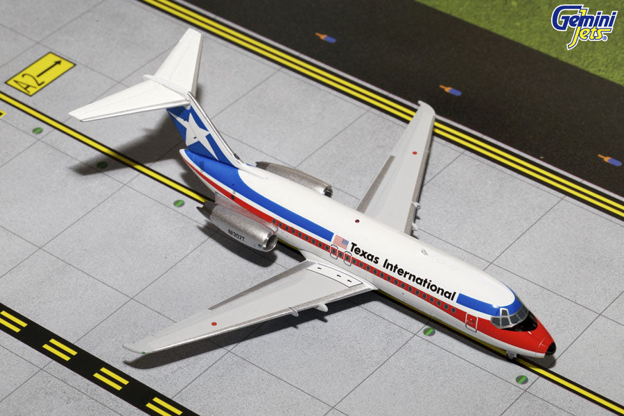 Texas International DC-9-10 N1307T GeminiJets G2TIA224 Scale 1:200