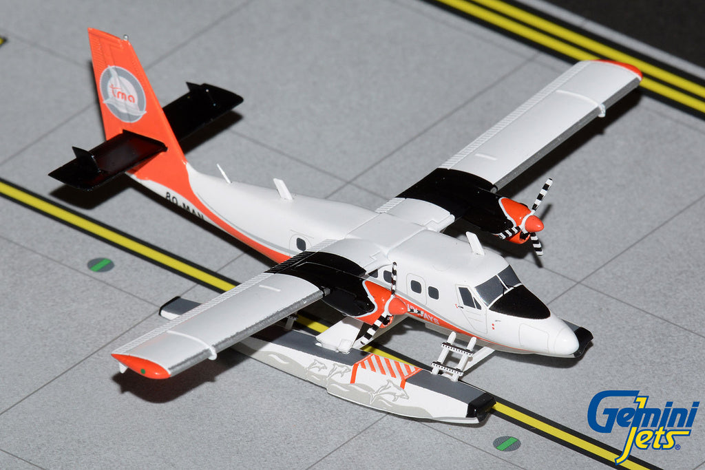 Trans Maldivian Airways DHC-6-300 Twin Otter 8Q-MAN GeminiJets G2TMW1036 Scale 1:200