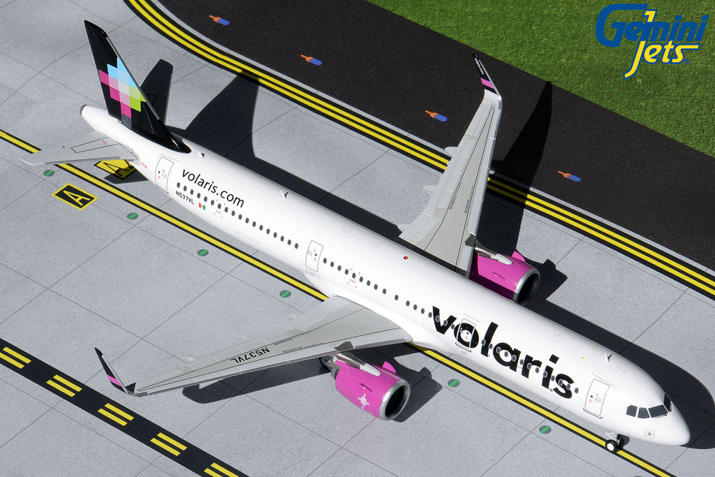 Volaris Airbus A321neo N537VL GeminiJets G2VOI873 Scale 1:200