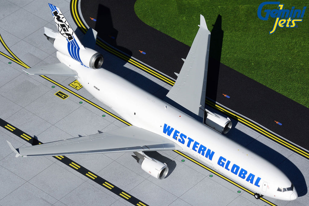 Western Global MD-11F N799JN GeminiJets G2WGN901 Scale 1:200