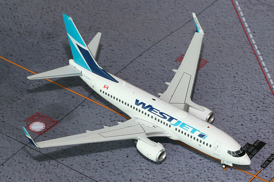 WestJet Boeing 737-700 C-GWJT GeminiJets G2WJA233 Scale 1:200