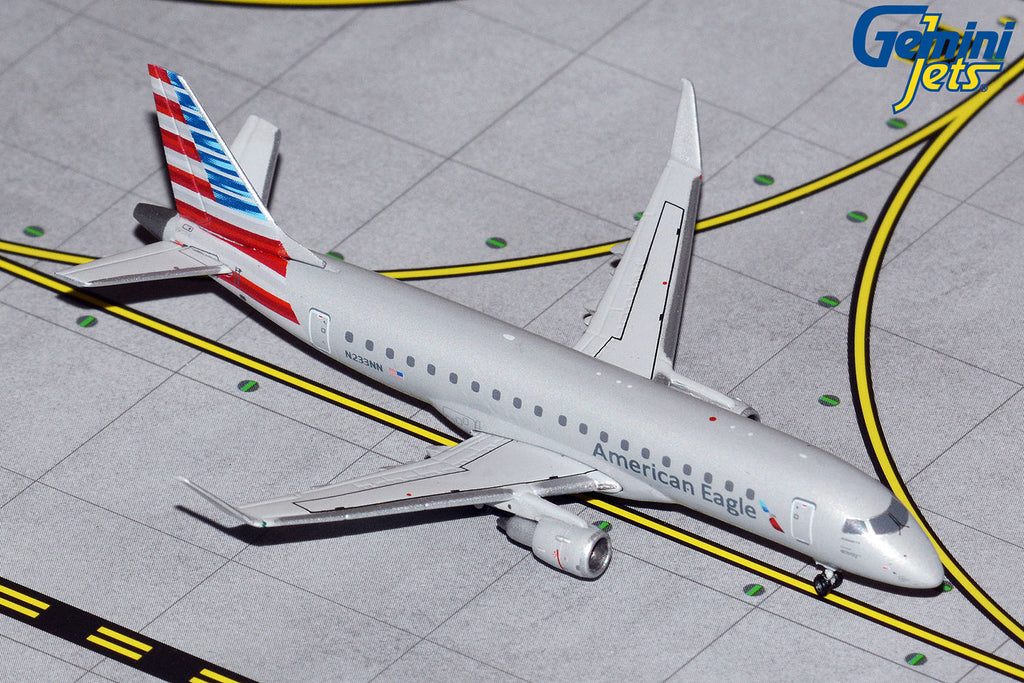 American Eagle Embraer E-175 N233NN GeminiJets GJAAL2036 Scale 1:400