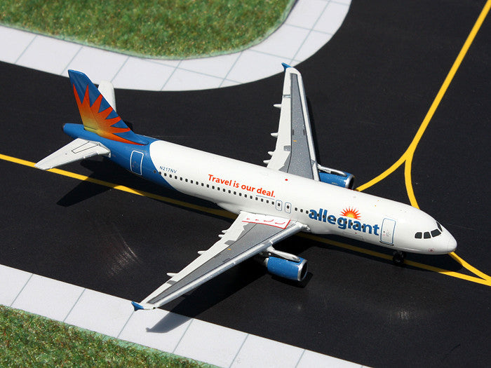 Allegiant Airbus A320 N217NV GeminiJets GJAAY1325 Scale 1:400