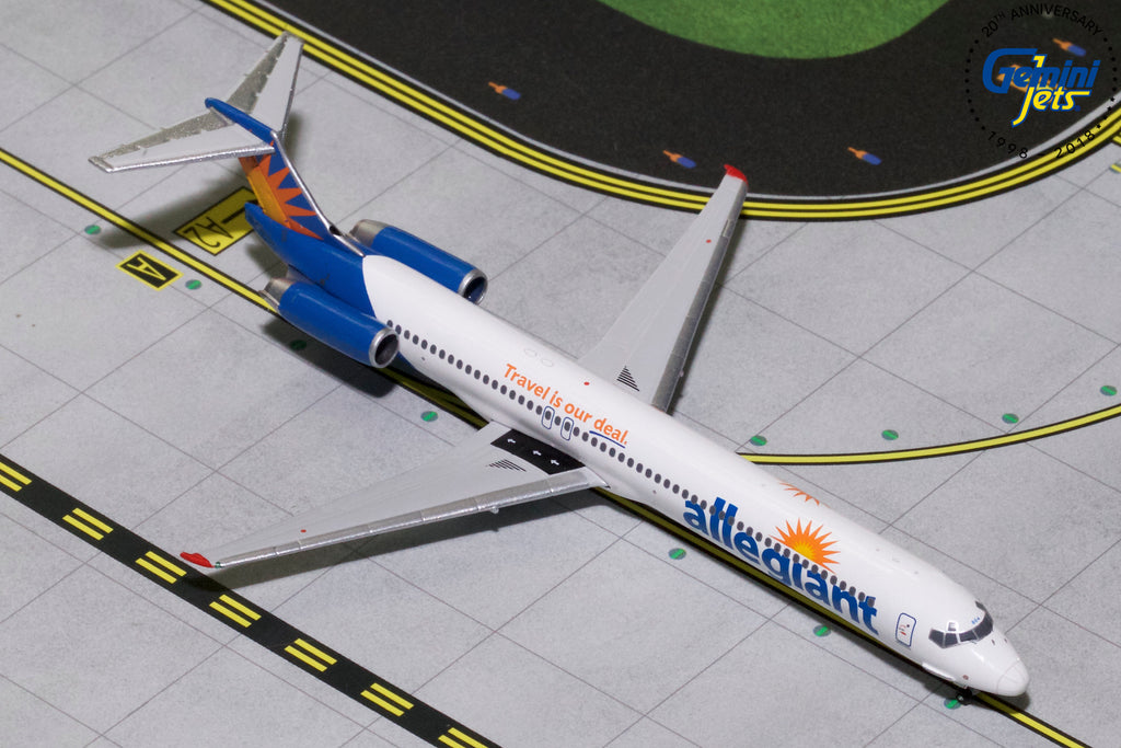Allegiant MD-82 Good Bye MD-80 GeminiJets GJAAY1777 Scale 1:400