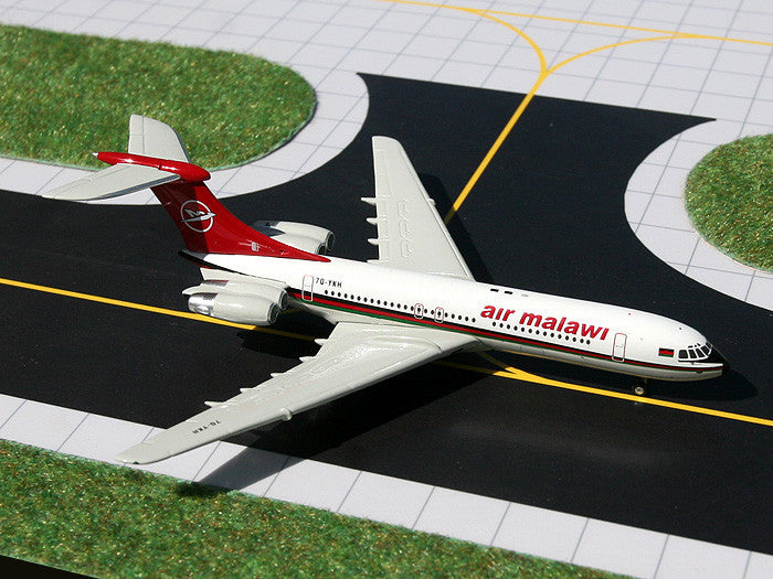 Air Malawi Vickers VC-10 7Q-YKH GeminiJets GJAML700 Scale 1:400