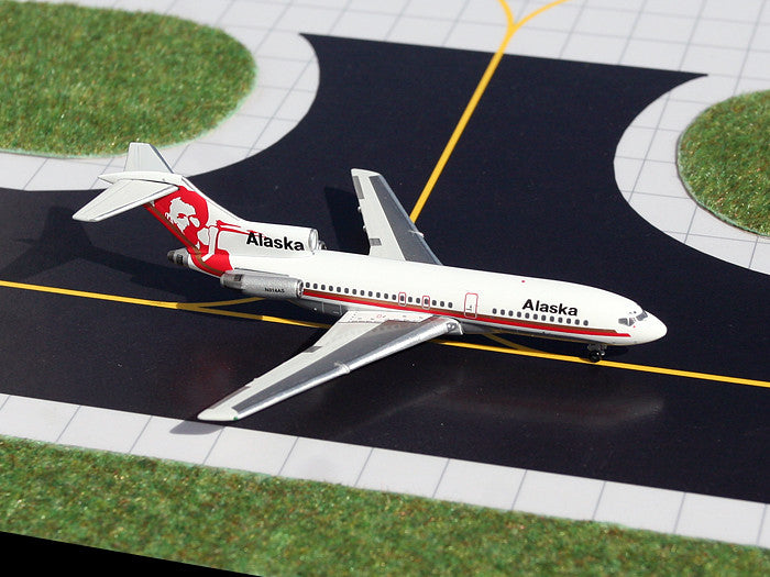 Alaska Airlines Boeing 727-100 N314AS "Prospector" GeminiJets GJASA165 Scale 1:400