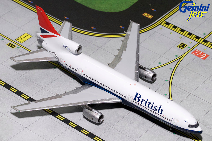 British Airways Lockheed L-1011-1 G-BBAG GeminiJets GJBAW137 Scale 1:400