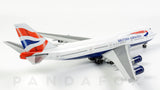 British Airways Boeing 747-400 G-BYGF GeminiJets GJBAW1792 Scale 1:400