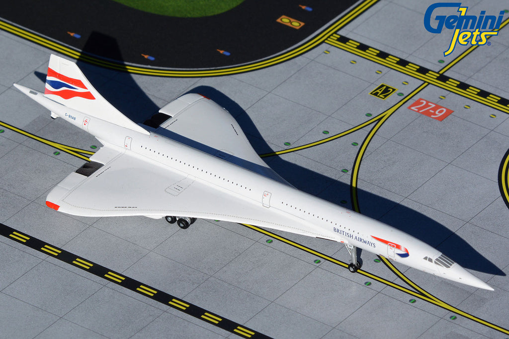 British Airways Concorde G-BOAB GeminiJets GJBAW1946 Scale 1:400