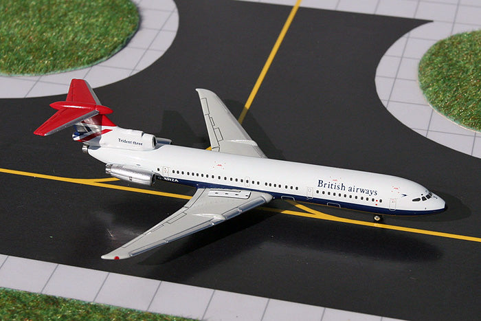 British Airways Hawker Siddeley Trident 3B G-AWZA GeminiJets GJBAW710 Scale 1:400