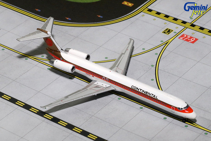 Continental MD-80 N980IF GeminiJets GJCOA1166 Scale 1:400