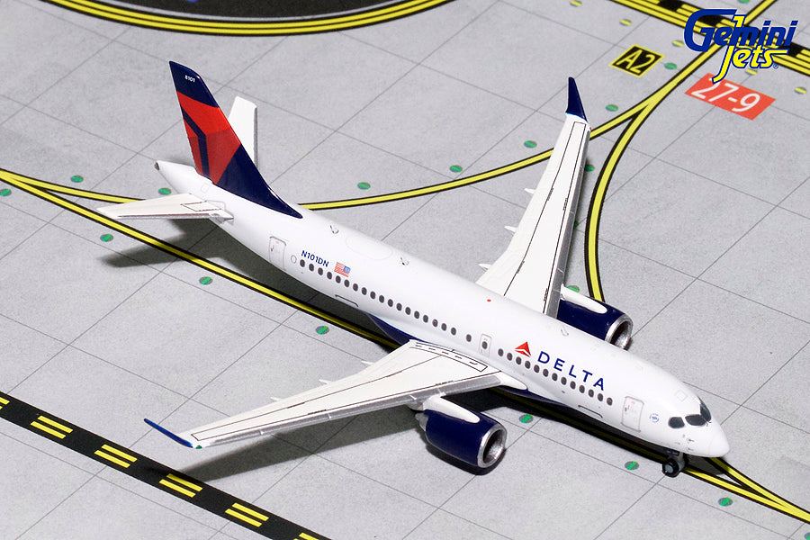 Delta Bombardier CS100 N101DN GeminiJets GJDAL1701 Scale 1:400