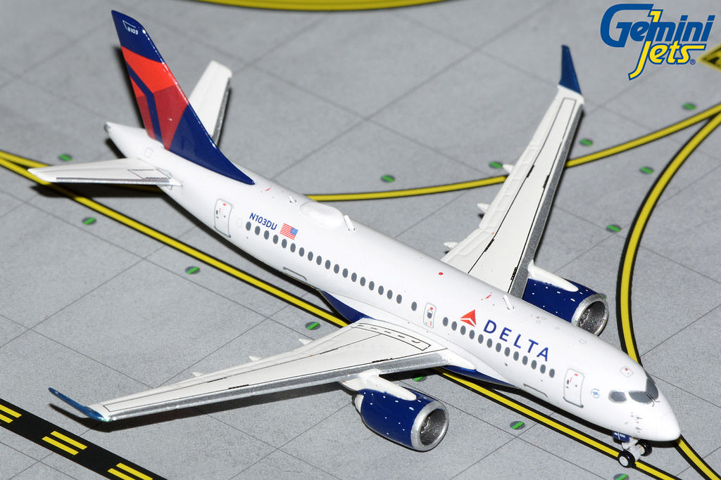 Delta Airbus A220-100 N103DU GeminiJets GJDAL2099 Scale 1:400
