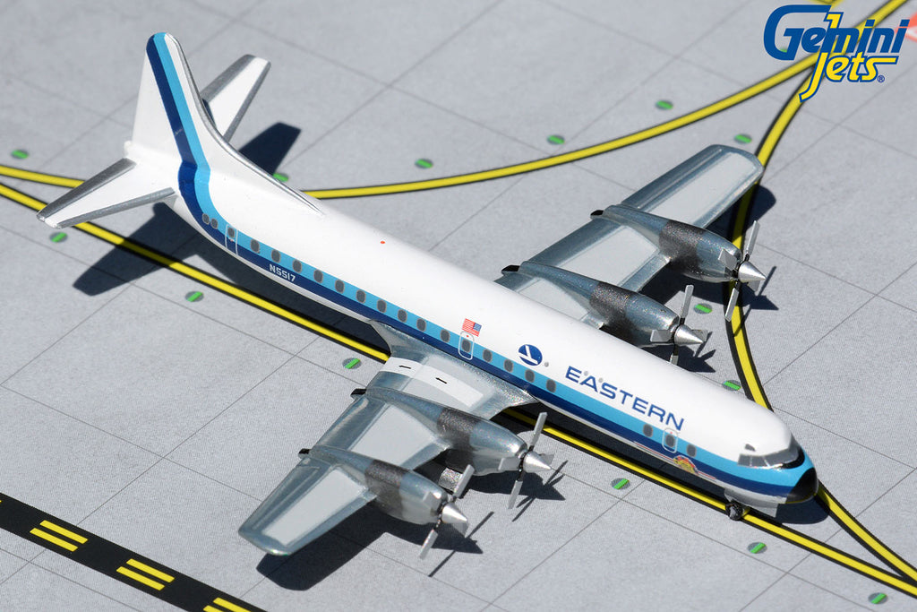 Eastern Airlines Lockheed L-188 N5517 GeminiJets GJEAL373 Scale 1:400