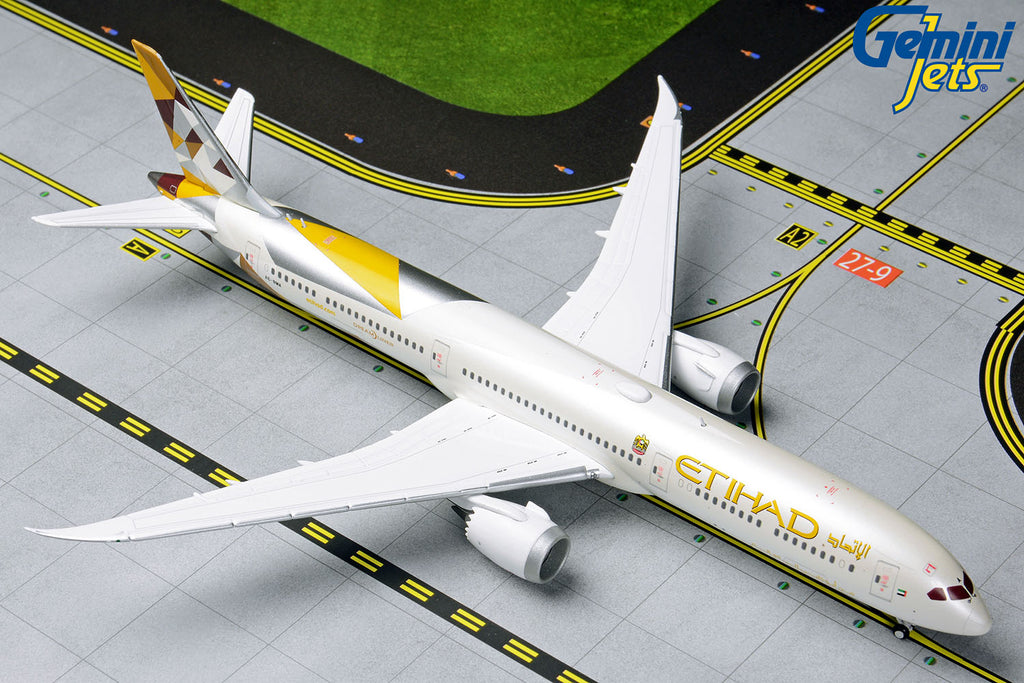 Etihad Airways Boeing 787-10 A6-BMA GeminiJets GJETD1846 Scale 1:400
