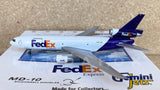 FedEx MD-10-10F N386FE GeminiJets GJFDX221 Scale 1:400
