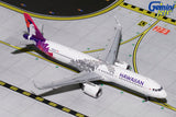 Hawaiian Airlines Airbus A321neo N202HA GeminiJets GJHAL1653 Scale 1:400