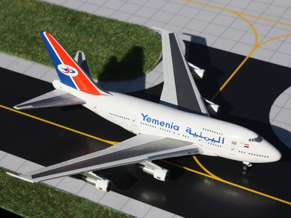 Yemenia Boeing 747SP 7O-YMN GeminiJets GJIYE341 Scale 1:400