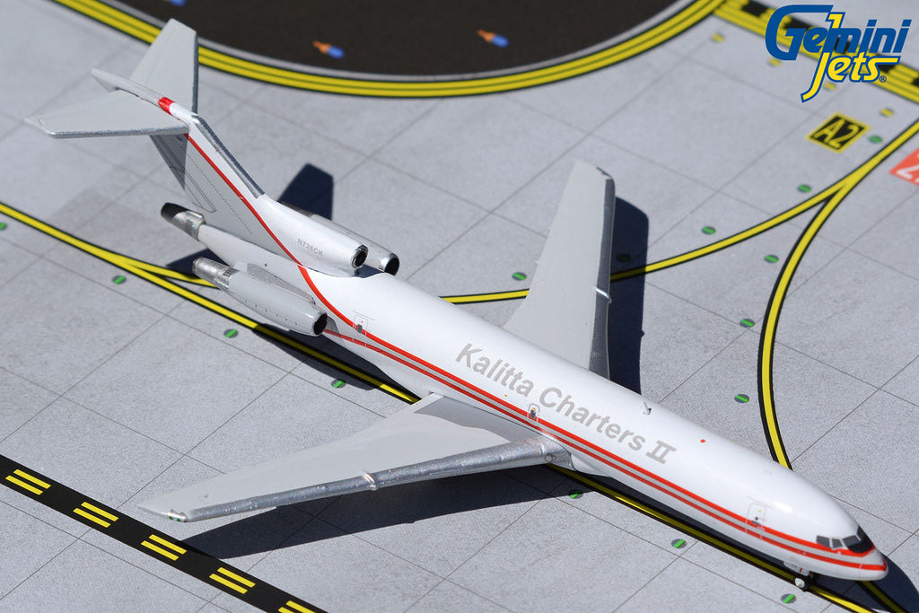 Kalitta Charters II Boeing 727-200F N726CK GeminiJets GJKFS1957 Scale 1:400