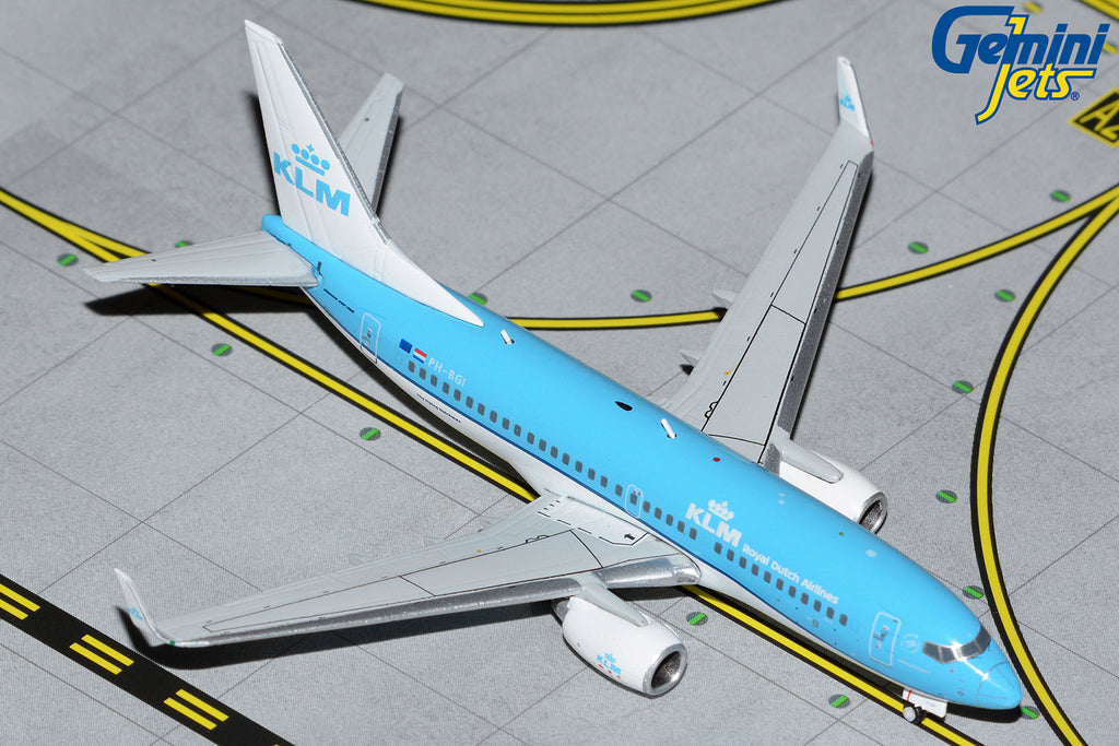 KLM Boeing 737-700 PH-BGI GeminiJets GJKLM1998 Scale 1:400